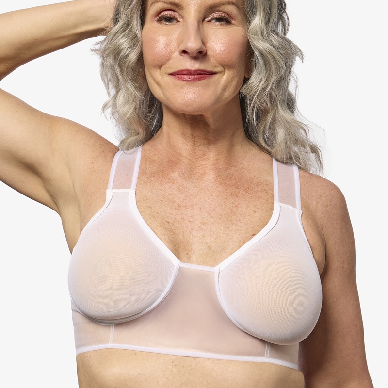 Chabner XRT radiation bra, front close-up